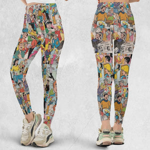 Archie Comics Characters Collage Legging
