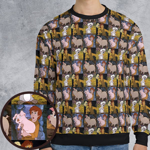 All-over Print Sweatshirt - HGAQY89Y - - 1