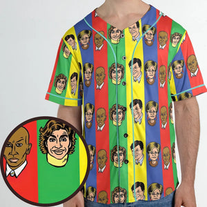 Jerri and Friends Strangers With Candy Unisex Baseball Jersey