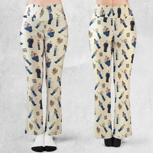 Cop Comedy Paradise Pd Flare Leggings