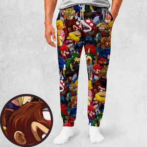 Smash Fight Super Smash Characters Sweatpants