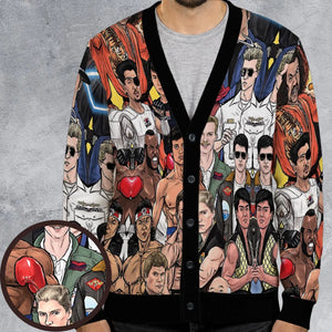 Martial Arts Stars Cardigan