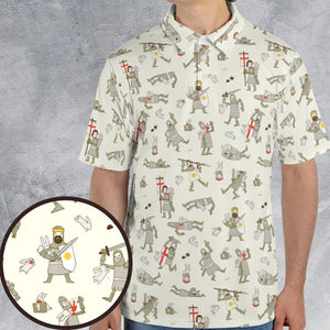 Bad Tempered Rodents Monty Python AOP Men/Women Polo Shirt