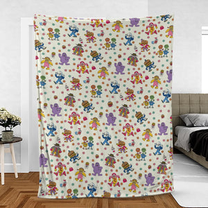 BADA BOP BA BA Mcdonaldland Fleece Blanket