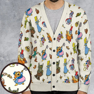 Gummi Bears Characters Cardigan