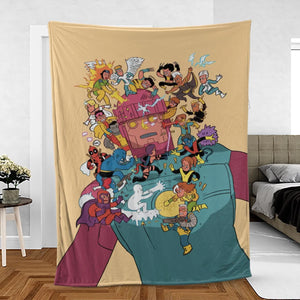 Super Style X-Men Fleece Blanket