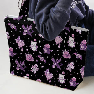 Halloween Final Fantasy Cuties Large Tote Bag