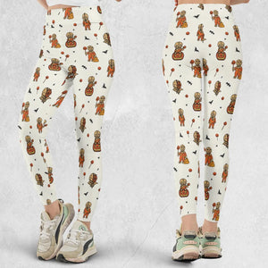 Pumpkin Sam Trick 'r Treat Horror Legging