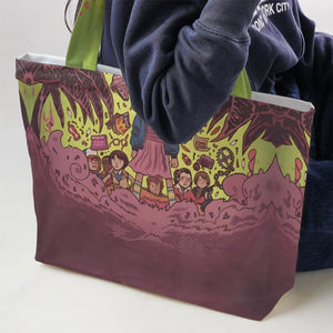 Into The Unknown Stranger Things Large Tote Bag