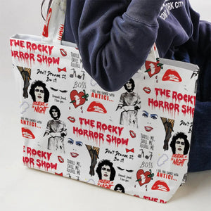 The Rocky Horror Picture Show Pattern Large Tote Bag