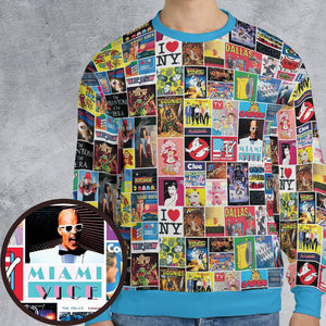 All-over Print Sweatshirt - KVVNL1KX - - 1