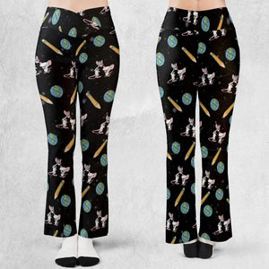 Geek Drip Pinky and The Brain Flare Leggings