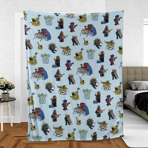 Emmet Otter's Jug Band Fleece Blanket