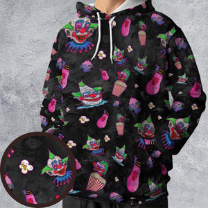 Space Horror Movie Killer Klowns Outer All-over Print Hoodie
