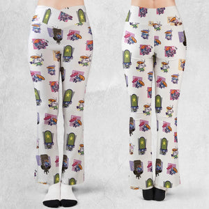 Dexter's Laboratory Characters Flare Leggings