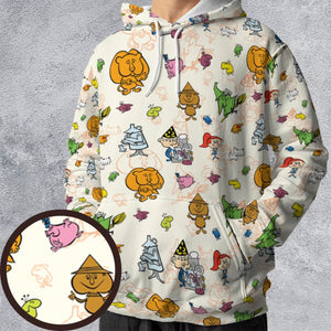 Chibi Tales Of The Wizard Of Oz All-over Print Hoodie