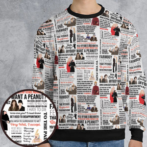 Inconceivable Quotes All-over Print Sweatshirt