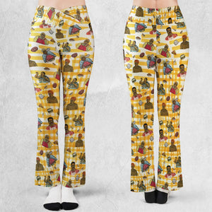 The Nutty Professor Characters Flare Leggings