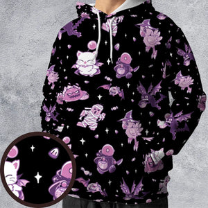 Halloween Final Fantasy Cuties All-over Print Hoodie