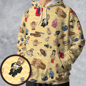WWF Heroes All-over Print Hoodie