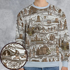 The Tapestry Journey Monty Python All-over Print Sweatshirt