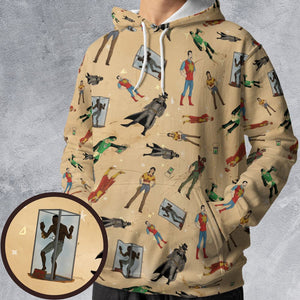 All-over Print Hoodie - W42YW7WY - - 1