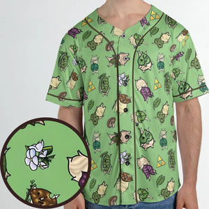 Korok Style The Legend of Zelda Unisex Baseball Jersey