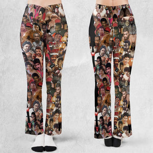 Fight Night Fit Boxing Legends Flare Leggings