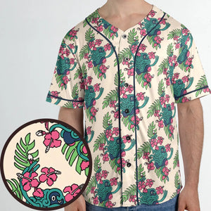 Tropical Tangrowth Pokemon Unisex Baseball Jersey