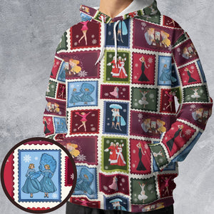 All-over Print Hoodie - 4HZDEXXX - - 1