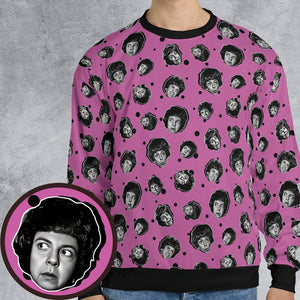 All-over Print Sweatshirt - VZ42U51F - - 1