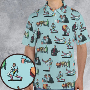 Lunch Lady Land SNL AOP Men/Women Polo Shirt