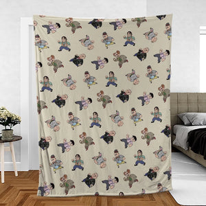 Stooges Forever The Three Stooges Fleece Blanket