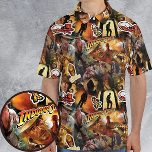 Indy Gear Indiana Jones AOP Men/Women Polo Shirt