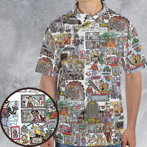 Back To Style Back To The Future AOP Men/Women Polo Shirt