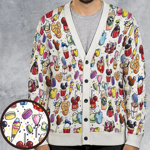 Mouse Snacks Vacation Cardigan