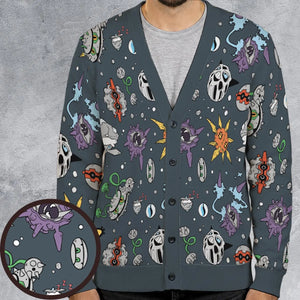 Rock Type Pokemon Cardigan