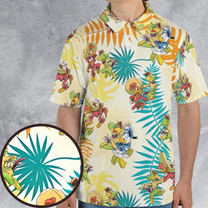 Tropical The Three Caballeros AOP Men/Women Polo Shirt