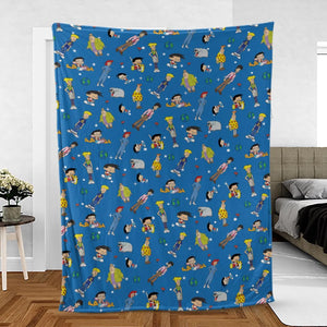 The World According to Bobby Bobby's World Fleece Blanket