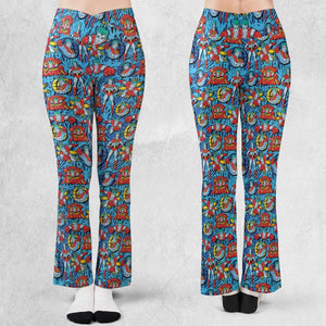 Hero of the Environment Captain Planet and the Planeteers Flare Leggings