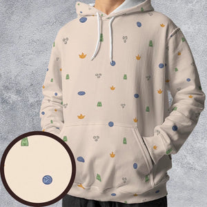 Avatar The Last Airbender Four Elements Pattern All-over Print Hoodie