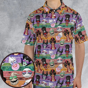 Chillin' like a Villain Summer Vibes AOP Men/Women Polo Shirt