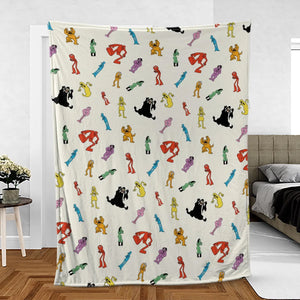 Witch'S Night Out Fleece Blanket
