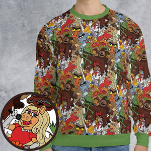 All-over Print Sweatshirt - 4CQJ28JR - - 1