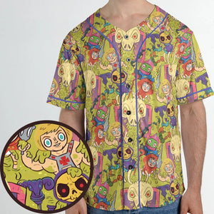 Victims of the Slime Pit He-Man and the Masters of the Universe Unisex Baseball Jersey