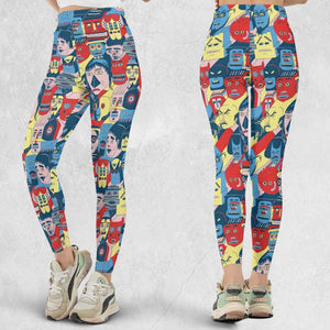 Trash Monsters Adult Swim Legging