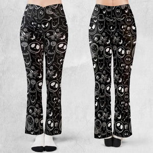 Pumpkin King The Nightmare Before Christmas T Flare Leggings