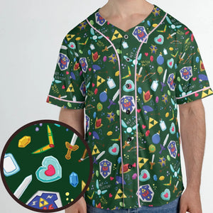 The Legend Of Zelda Unisex Baseball Jersey
