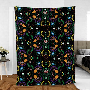 Mario Bros Piranha Plant Fleece Blanket