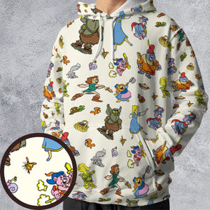 Gummi Bears Characters All-over Print Hoodie